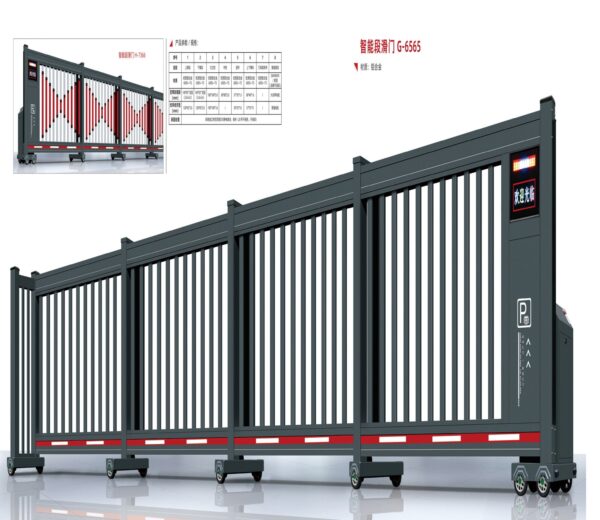 Commercial Electric Retractable Gate G-6565
