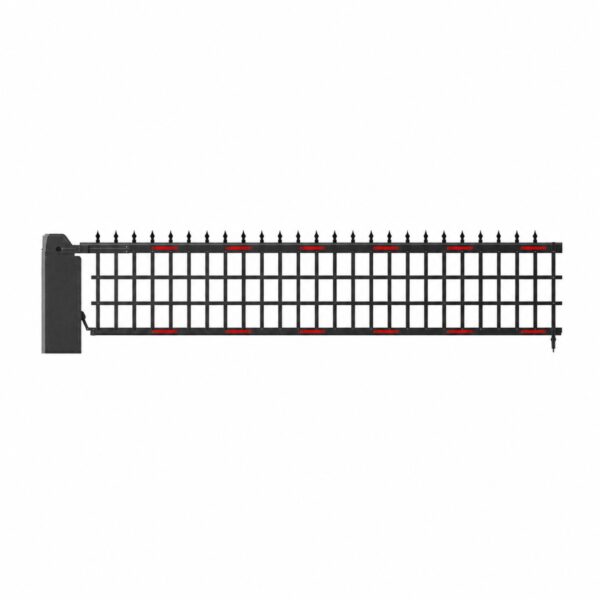 BS-6DZM 24V parking barrier gate with lattice boom