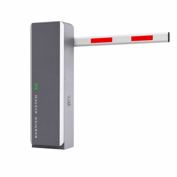 BS-DZ101 24V BLDC automatic barrier gate with green indicator and full boom