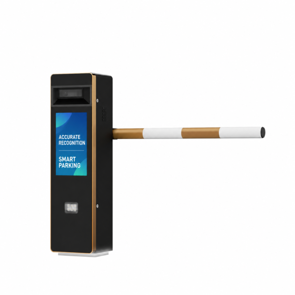 BS-TVL62 21.5-inch 5MP ANPR parking terminal with barrier gate